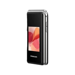 Maxcom MM835 (Dual Sim) 3,5"+3,24" με Κάμερα, Φακό, Ραδιόφωνο και Πλήκτρο Έκτακτης Ανάγκης Μαύρο