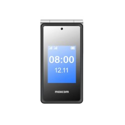 Maxcom MM835 (Dual Sim) 3,5"+3,24" με Κάμερα, Φακό, Ραδιόφωνο και Πλήκτρο Έκτακτης Ανάγκης Μαύρο