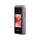 Maxcom MM835 (Dual Sim) 3,5"+3,24" με Κάμερα, Φακό, Ραδιόφωνο και Πλήκτρο Έκτακτης Ανάγκης Μωβ