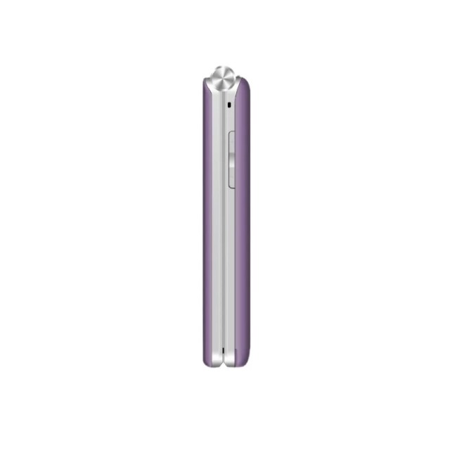 Maxcom MM835 (Dual Sim) 3,5"+3,24" με Κάμερα, Φακό, Ραδιόφωνο και Πλήκτρο Έκτακτης Ανάγκης Μωβ