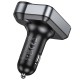 Bluetooth FM Transmitter Hoco E86 Alegria 48W με 2xUSB-A και 1xUSB-C BT 5.4 Υποστηρίζει και Αναπαραγωγή απο TF Card