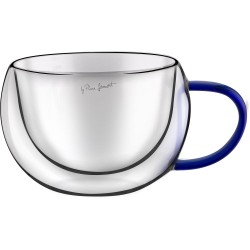 Σετ Φλιτζάνια Καπουτσίνο VASO Lamart LT9113 Γυάλινα με Διπλό Τοίχωμα 270ml Μπλε 2 Τεμ Σετ Φλιτζάνια Καπουτσίνο VASO Lamart LT9113 Γυάλινα με Διπλό Τοίχωμα 270ml Μπλε 2 Τεμ