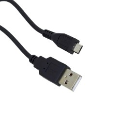 Καλώδιο σύνδεσης Panasonic USB σε Micro USB Μαύρο 1.2m