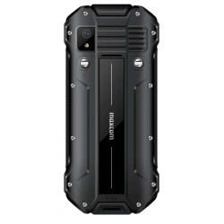 Maxcom Strong MM918 L (Dual Sim) 2.4" Water-dust proof IP68 4G VoLTE με Φακό, Ραδιόφωνο και Κάμερα Μαύρο
