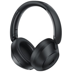 Wireless Ακουστικά Stereo Acefast H3 500mAh v5.3 80 Ωρες Αναπαραγωγής ANC AUX USB-C IPX4 Μαύρα