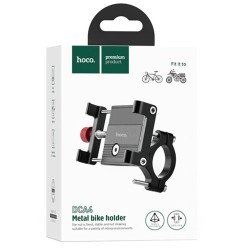 Βάση Στήριξης Hoco DCA4 Ποδηλάτου και Μηχανής με Μεταλλική Κατασκευή 360° για Συσκευές 4.5"-7"