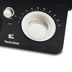 Φορητό Ραδιόφωνο Technisat CLASSIC 100 1W με Υποδοχή Ακουστικών 3.5mm και Καλώδιο Τροφοδοσίας Μαύρο