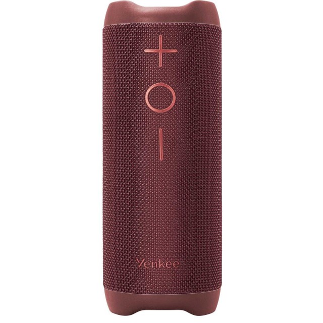 Φορητό Ηχείο Wireless Yenkee YSP 40RD BT v5.3 TWS 2500mAh 40W RMS IPX6 με USB-C 3.5mm Κόκκινο