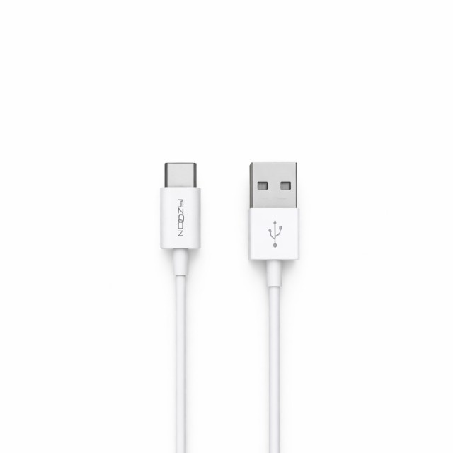 Καλώδιο Σύνδεσης και Φόρτισης Noozy Flow E44 USB σε USB-C 3.0A Λευκό 1m
