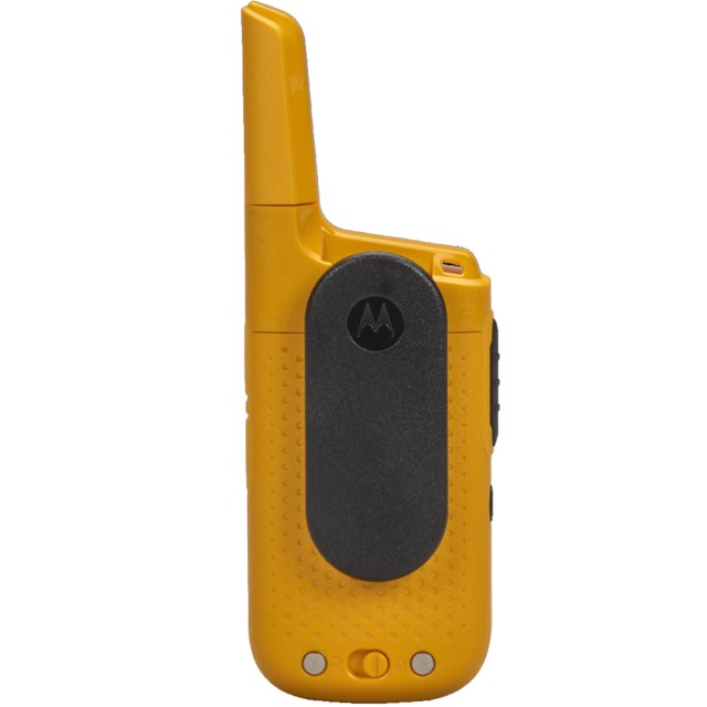Ακουστικό Walkie Talkie Motorola T72 GO ACTIVE IP54, με Yποδοχή Hands-Free 2.5mm και Κλίπ Στερέωσης