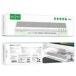 Computer Speaker Hoco BS66 Smooth 6W USB2.0 Bluetooth v5.0 και Κουμπιά Λειτουργιών Λευκό