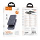 Power Bank Hoco J160 5000mAh με Ασύρματη Φόρτιση 5W και Έξοδο USB-C 5V/2A και LED Ένδειξη Μπαταρίας Μαύρο