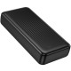 Power Bank Borofone BJ78A 20000mAh 5V/2A με 4 Θύρες 1xUSB-C, 2xUSB-A, 1xMicroUSB και LED Ένδειξη Μπαταρίας Μαύρο