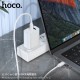 Καλώδιο Hoco X115 Surpass USB-C σε USB-C PD60W 3.0A Λευκό 1m