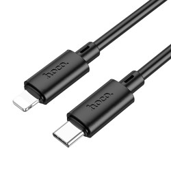 Καλώδιο Hoco X88 Gratified USB-C σε Lightning PD27W Μαύρο 2m