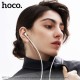 Hands Free Hoco M115 Sagacious USB-C Universal Earphones Hi-Fi Stereo με Μικρόφωνο Λευκά 1.2m Συμβατά με Όλες τις USB-C Συσκευές