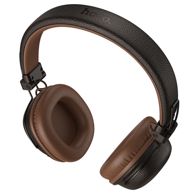 Wireless Hands Free Hoco W64 Earl II TWS v5.4 300mAh 32 Ώρες Ομιλίας AUX USB-C Καφέ