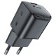 Φορτιστής Ταξιδίου Acefast A73 Mini Fast Charging 1xUSB-C PD20W QC3.0 GaN Μαύρος