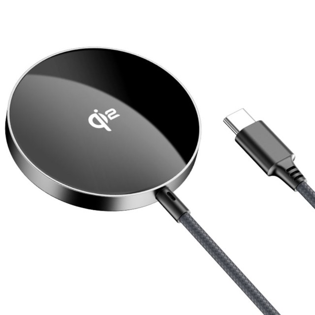 Ασύρματος Φορτιστής Acefast E24 15W Συμβατός με MagSafe και Qi2 Ασύρματη Φόρτιση Μαύρος