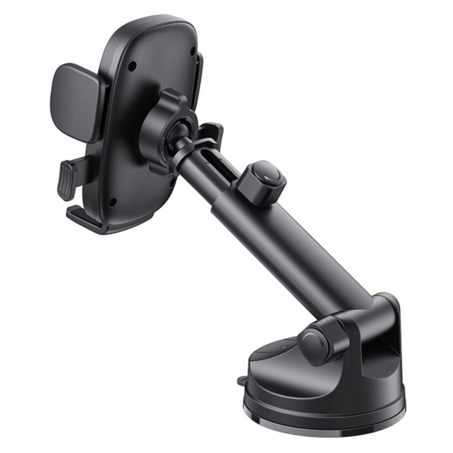 Βάση Στήριξης Αυτοκινήτου Acefast D57 Mount Holder για Συσκευές 4.5" – 6.9" με One-key Lock 360° και Δυνατότητα Επέκτασης Βραχίονα Μαύρη