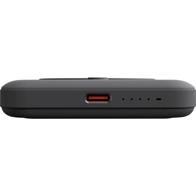 Power Bank Yenkee YPB 501 5000mAh 15W 3A MagSafe Ασύρματη Φόρτιση και 1xUSB-C PD20W, LED Ένδειξη Μπαταρίας Μαύρο
