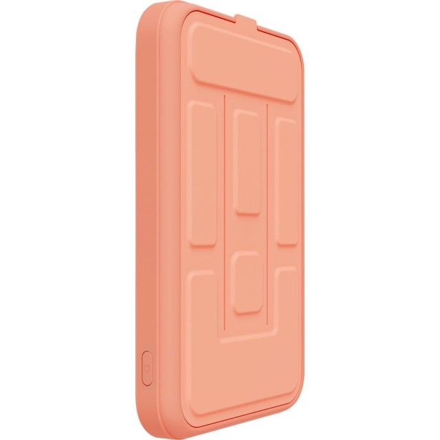 Power Bank Yenkee YPB 501 5000mAh 15W 3A MagSafe Ασύρματη Φόρτιση και 1xUSB-C PD20W, LED Ένδειξη Μπαταρίας Πορτοκαλί