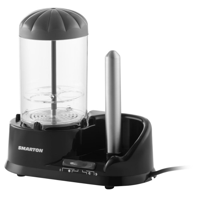 Συσκευή Hot Dog 2 σε 1 Smarton HM 020 350W – Ατμομάγειρας για Λουκάνικα, Ζέσταμα Ψωμιού & Βράσιμο 3 Αυγών