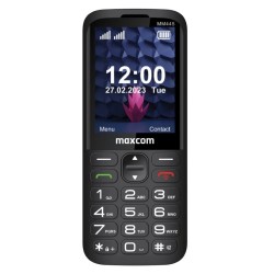 Maxcom MM445 4G (Dual Sim) 2.8" με Βάση Φόρτισης, Μεγάλα Πλήκτρα, Ραδιόφωνο, Φακό και Πλήκτρο Έκτακτης Ανάγκης Μαύρο