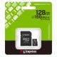 Κάρτα Μνήμης Kingston Canvas Select Plus+ MicroSDXC 128GB Class 10 με SD Adapter έως 150MB/s SDCS3/128GB