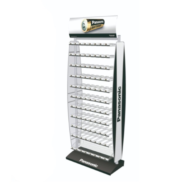 Stand Panasonic 80H 230x91x40cm 80 Γάντζων