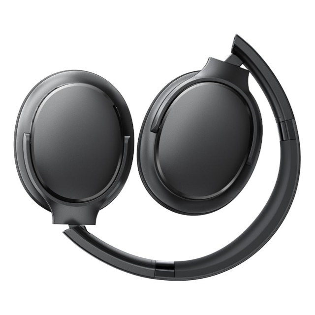 Wireless Ακουστικά Stereo Acefast H10 500mAh v5.4 Hi-Fi με Μικρόφωνο AUX USB-C 60ώρες Λειτουργία Μαύρα