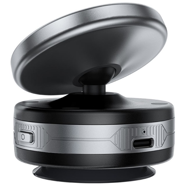 Επιτραπέζια Μαγνητική Βάση Στήριξης Acefast E29 15W με Ασύρματη Φόρτιση, Δυνατούς Μαγνήτες και Ελεύθερη Περιστροφή και Κλίση Γκρι