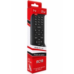Τηλεχειριστήριο Noozy RC18 για Τηλεοράσεις Vestel, F&U, Telefunken, Turbo-X Άμεσης Αντικατάστασης χωρίς Προγραμματισμό