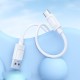 Καλώδιο Hoco X122 USB-A σε USB-C 3.0A Fast Charging Λευκό 1m