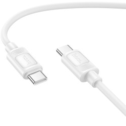 Καλώδιο σύνδεσης X122 Benefit USB-C σε USB-C PD60W 3A για Γρήγορη Φόρτιση Λευκο 1m