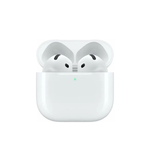 Bluetooth Apple AirPods 4 MXP63LL/A με IP54 και Θήκη Φόρτισης Bluetooth Apple AirPods 4 MXP63LL/A με IP54 και Θήκη Φόρτισης