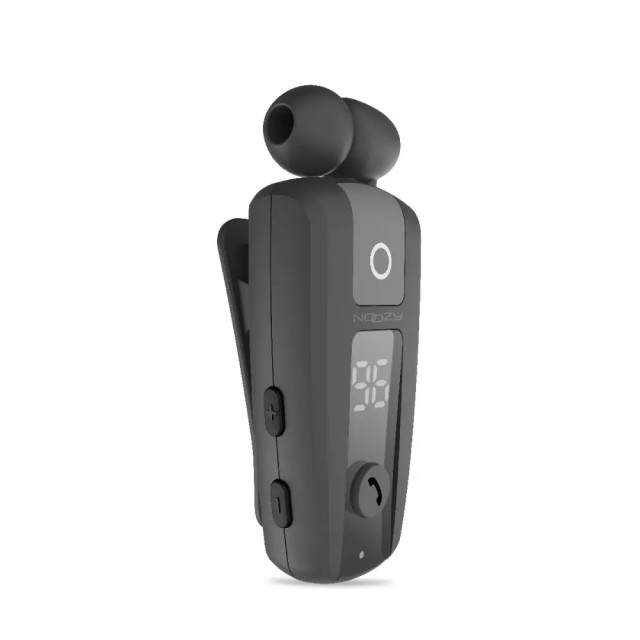 Bluetooth Hands Free Noozy Roller BH69 V 6.0 με LED Οθόνη Δόνηση και Strap Λαιμού Multi Pairing Μαύρο με 11 Ώρες Λειτουργίας Bluetooth Hands Free Noozy Roller BH69 V 6.0 με LED Οθόνη Δόνηση και Strap Λαιμού Multi Pairing Μαύρο με 11 Ώρες Λειτουργίας