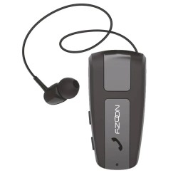 Bluetooth Hands Free Noozy Roller BH68 V 6.0 με Δόνηση και Strap Λαιμού Multi Pairing Μαύρο