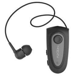 Bluetooth Hands Free Noozy Roller BH67 Bluetooth V 6.0 με Δόνηση Multi Pairing Γκρι