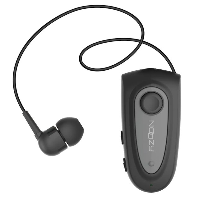 Bluetooth Hands Free Noozy Roller BH67 Bluetooth V 6.0 με Δόνηση Multi Pairing Γκρι