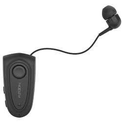 Bluetooth Hands Free Noozy Roller BH67 Bluetooth V 6.0 με Δόνηση Multi Pairing Μαύρο