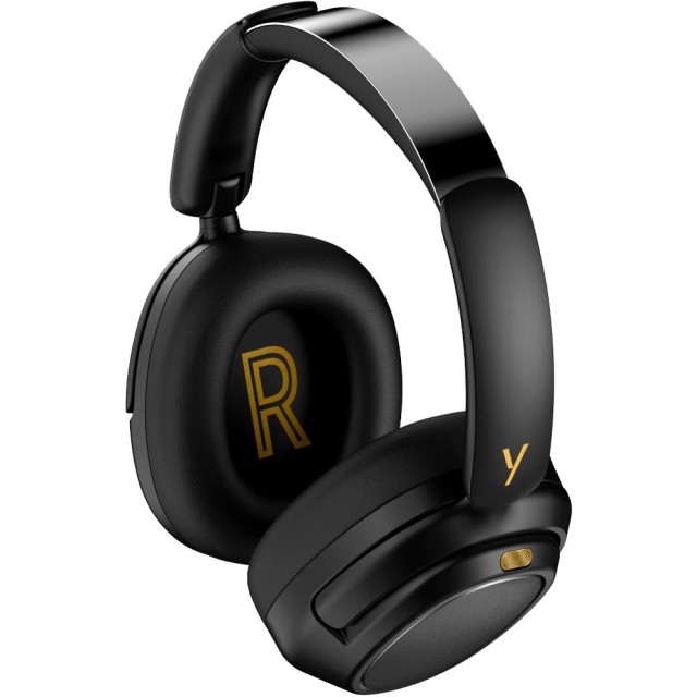 Wireless Ακουστικά Stereo Yenkee YHP 21BT v5.3 1000mAh 120hrs Αναπαραγωγής ANC με Αποσπώμενο 3.5mm Μικρόφωνο Μαύρα