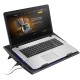 Laptop Cooler Yenkee YSN 120 για Φορητούς Υπολογιστές έως 17" με Φωτισμό και Δυο Χαμηλού Θορύβου Ανεμιστήρες με Ταχύτητα 1000 Rpm Laptop Cooler Yenkee YSN 120 για Φορητούς Υπολογιστές έως 17" με Φωτισμό και Δυο Χαμηλού Θορύβου Ανεμιστήρες με Ταχύτητα 1000 Rpm