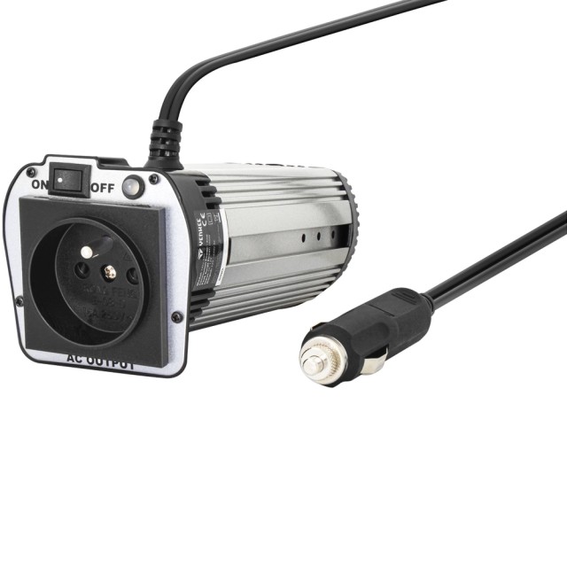 Φορτιστής Μετατροπέας 12V σε 240V Αυτοκινήτου Yenkee YAU 140 με 1 Έξοδο Σούκο 280W και Διακόπτη Ασφαλείας