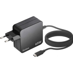 Universal Φορτιστής Yenkee YAU C65 PD65W με USB-C Καλώδιο για Smartphones / Tablets and Laptops 1.8m