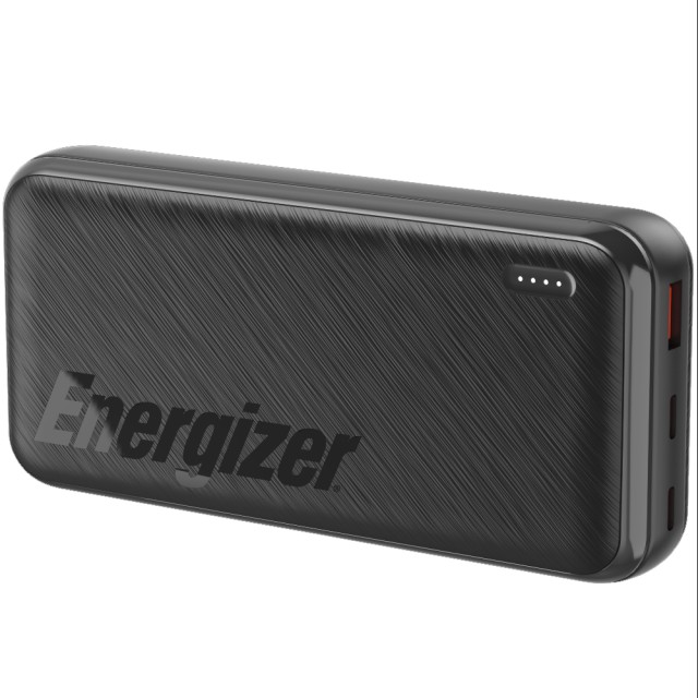 Power Bank Energizer UE20055PQ 20000mAh PD22.5W Fast Charge με 2xUSB-C 1xUSB-A και LED Ένδειξη Μπαταρίας Μαύρο