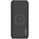 Power Bank Energizer QE10009PQ 10000mAh PD20W με 1xUSB-C 1xUSB-A Ασύρματη Φόρτιση 15W και LED Ένδειξη Μπαταρίας Μαύρο