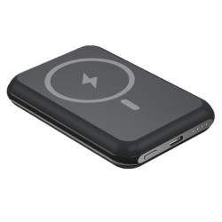 Power Bank Energizer QM5000 5000mAh 15W Fast Charge με 1xUSB-C Ασύρματη Φόρτιση 15W και LED Ένδειξη Μπαταρίας Μαύρο