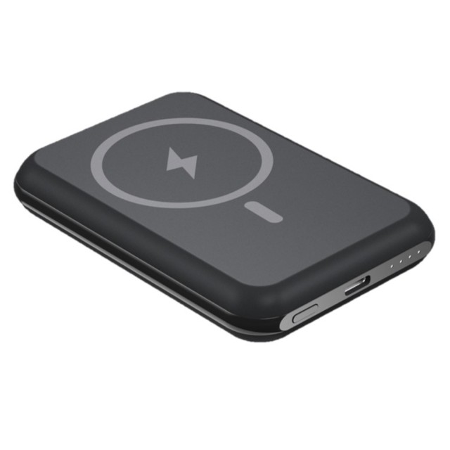Power Bank Energizer QM5000 5000mAh 15W Fast Charge με 1xUSB-C Ασύρματη Φόρτιση 15W και LED Ένδειξη Μπαταρίας Μαύρο