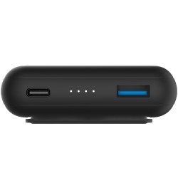 Power Bank Energizer QM10002PQ 10000mAh 22.5W Fast Charge με 1xUSB-C 1xUSB-A Ασύρματη Φόρτιση 15W και LED Ένδειξη Μπαταρίας Μαύρο